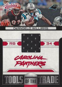 2011 Panini Absolute Memorabilia - Tools of the Trade Material Red #48 DeAngelo Williams Front