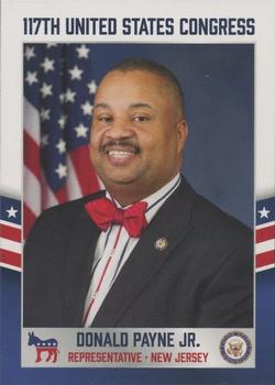2021 Fascinating Cards 117th United States Congress #352 Donald Payne Jr. Front