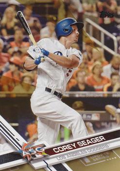 2017 Topps Update - Gold #US110 Corey Seager Front