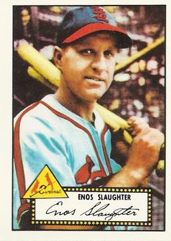 1983 Topps 1952 Reprint Series #65 Enos Slaughter Front