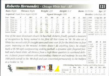 1997 Score #131 Roberto Hernandez Back