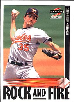 1997 Score #519 Mike Mussina Front