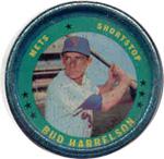 1971 Topps - Coins #67 Bud Harrelson Front