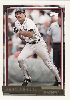 1992 Topps - Gold #10 Wade Boggs Front