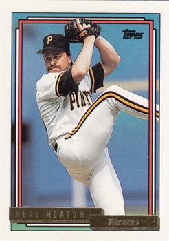 1992 Topps - Gold #89 Neal Heaton Front