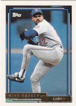 1992 Topps - Gold #98 Mike Harkey Front