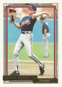 1992 Topps - Gold #53 Tommy Gregg Front