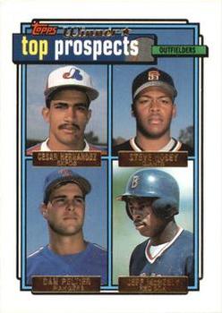 1992 Topps - Gold Winners #618 Cesar Hernandez / Steve Hosey / Dan Peltier / Jeff McNeely Front