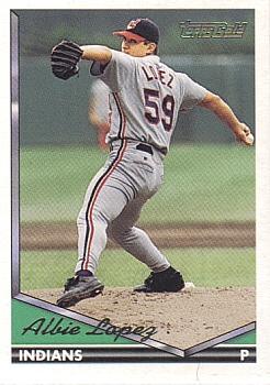 1994 Topps - Gold #178 Albie Lopez Front