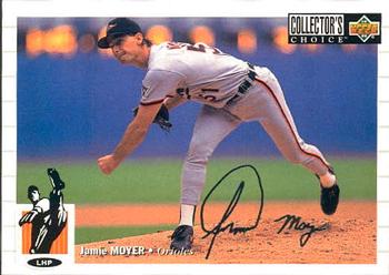 1994 Collector's Choice - Silver Signature #213 Jamie Moyer Front
