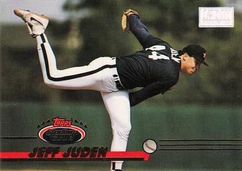 1993 Stadium Club - First Day Production #698 Jeff Juden Front
