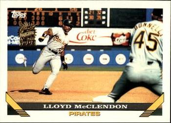 1993 Topps - Inaugural Marlins #81 Lloyd McClendon Front