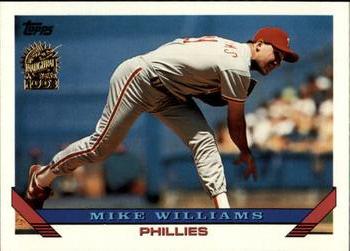 1993 Topps - Inaugural Marlins #99 Mike Williams Front