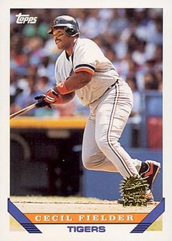 1993 Topps - Inaugural Marlins #80 Cecil Fielder Front