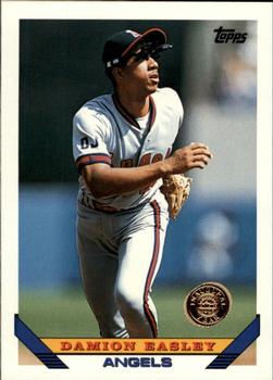 1993 Topps - Inaugural Rockies #184 Damion Easley Front