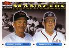 1993 Topps Micro #501 Johnny Oates / Bobby Cox Front
