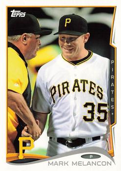 2014 Topps Pittsburgh Pirates #PIT-13 Mark Melancon Front