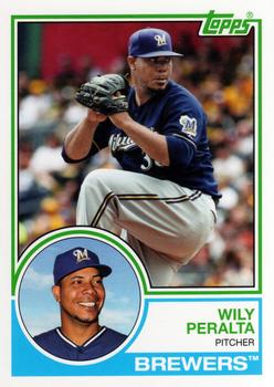 2015 Topps Archives #204 Wily Peralta Front