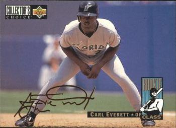 1994 Collector's Choice - Gold Signature #6 Carl Everett Front