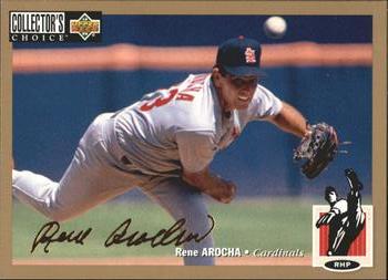 1994 Collector's Choice - Gold Signature #41 Rene Arocha Front