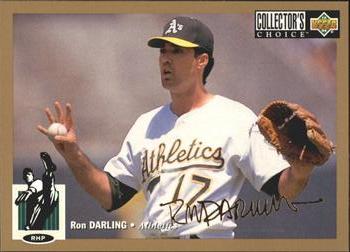 1994 Collector's Choice - Gold Signature #88 Ron Darling Front