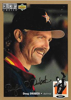 1994 Collector's Choice - Gold Signature #95 Doug Drabek Front