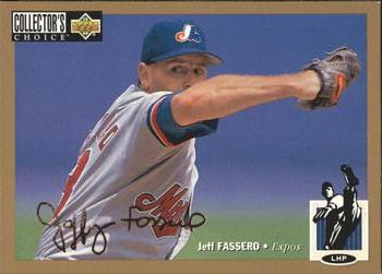 1994 Collector's Choice - Gold Signature #98 Jeff Fassero Front
