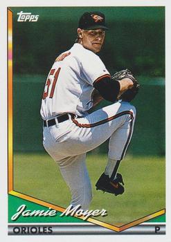 1994 Topps Bilingual #526 Jamie Moyer Front