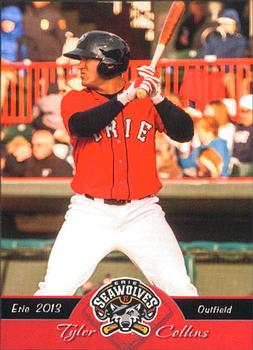 2013 Grandstand Erie SeaWolves #NNO Tyler Collins Front