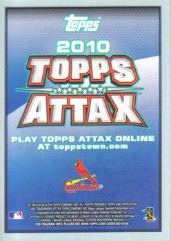 2010 Topps - Attax Code Cards #NNO Matt Holliday Back
