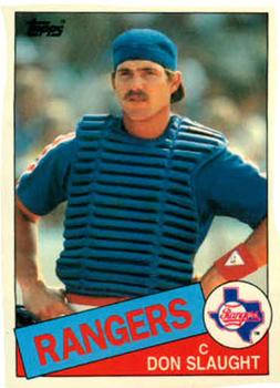 1985 Topps Traded #107T Don Slaught Front