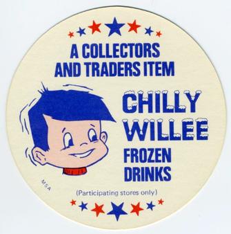 1977 Chilly Willee Discs #NNO Steve Braun Back