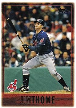 1997 Topps #105 Jim Thome Front