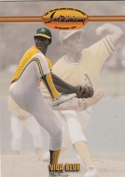 1993 Ted Williams #43 Vida Blue Front