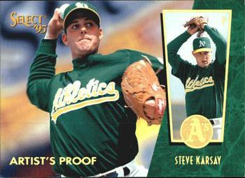 1995 Select - Artist's Proofs #49 Steve Karsay Front