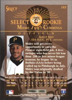 1995 Select - Artist's Proofs #165 Midre Cummings Back