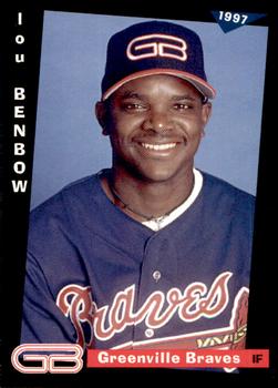 1997 Grandstand Greenville Braves #NNO Lou Benbow Front