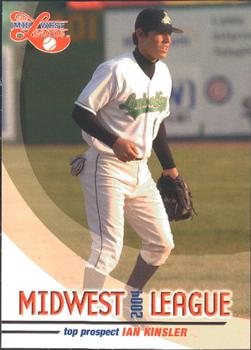 2004 Grandstand Midwest League Top Prospects #NNO Ian Kinsler Front