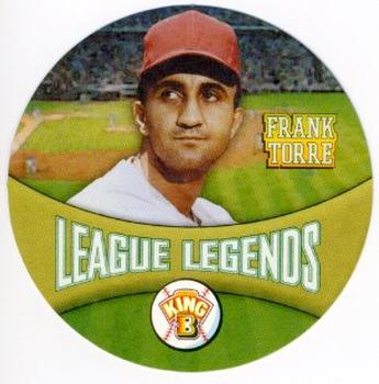 2001 King B League Legends Discs #4 Frank Torre Front