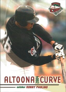 2004 Grandstand Altoona Curve #NNO Ronny Paulino Front