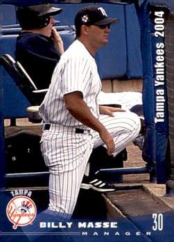 2004 Grandstand Tampa Yankees #NNO Billy Masse Front