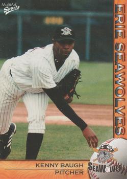 2004 MultiAd Erie SeaWolves #1 Kenny Baugh Front