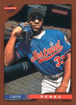 1996 Score - Dugout Collection (Series One) #83 Carlos Perez Front