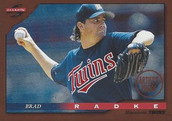 1996 Score - Dugout Collection Artist's Proofs (Series One) #63 Brad Radke Front