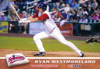 2009 Grandstand Lowell Spinners #NNO Ryan Westmoreland Front