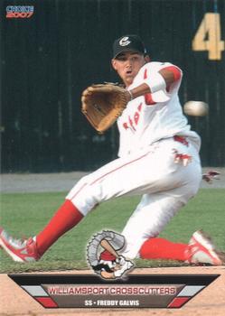 2007 Choice Williamsport Crosscutters #08 Freddy Galvis Front