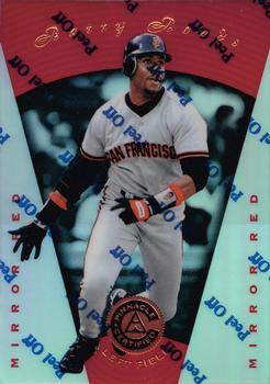 1997 Pinnacle Certified - Mirror Red #1 Barry Bonds Front