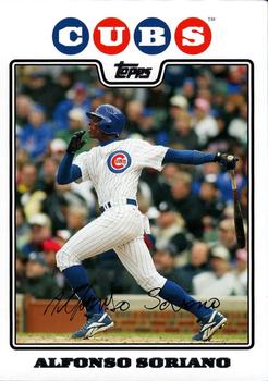 2008 Topps Chicago Cubs #CHC1 Alfonso Soriano Front