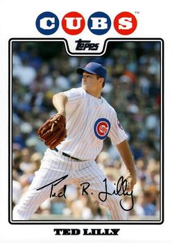 2008 Topps Chicago Cubs #CHC8 Ted Lilly Front