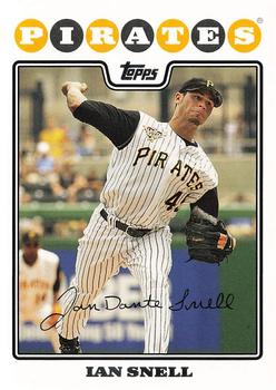 2008 Topps Pittsburgh Pirates #PIT5 Ian Snell Front